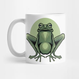 Green frog Mug